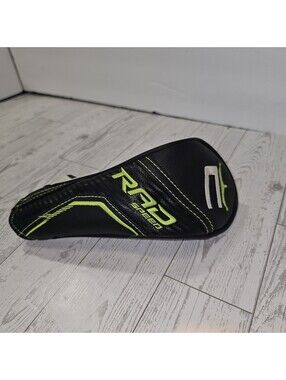 Cobra RADSPEED Fairway Wood Head Cover Black White Lime Synthetic Leather
